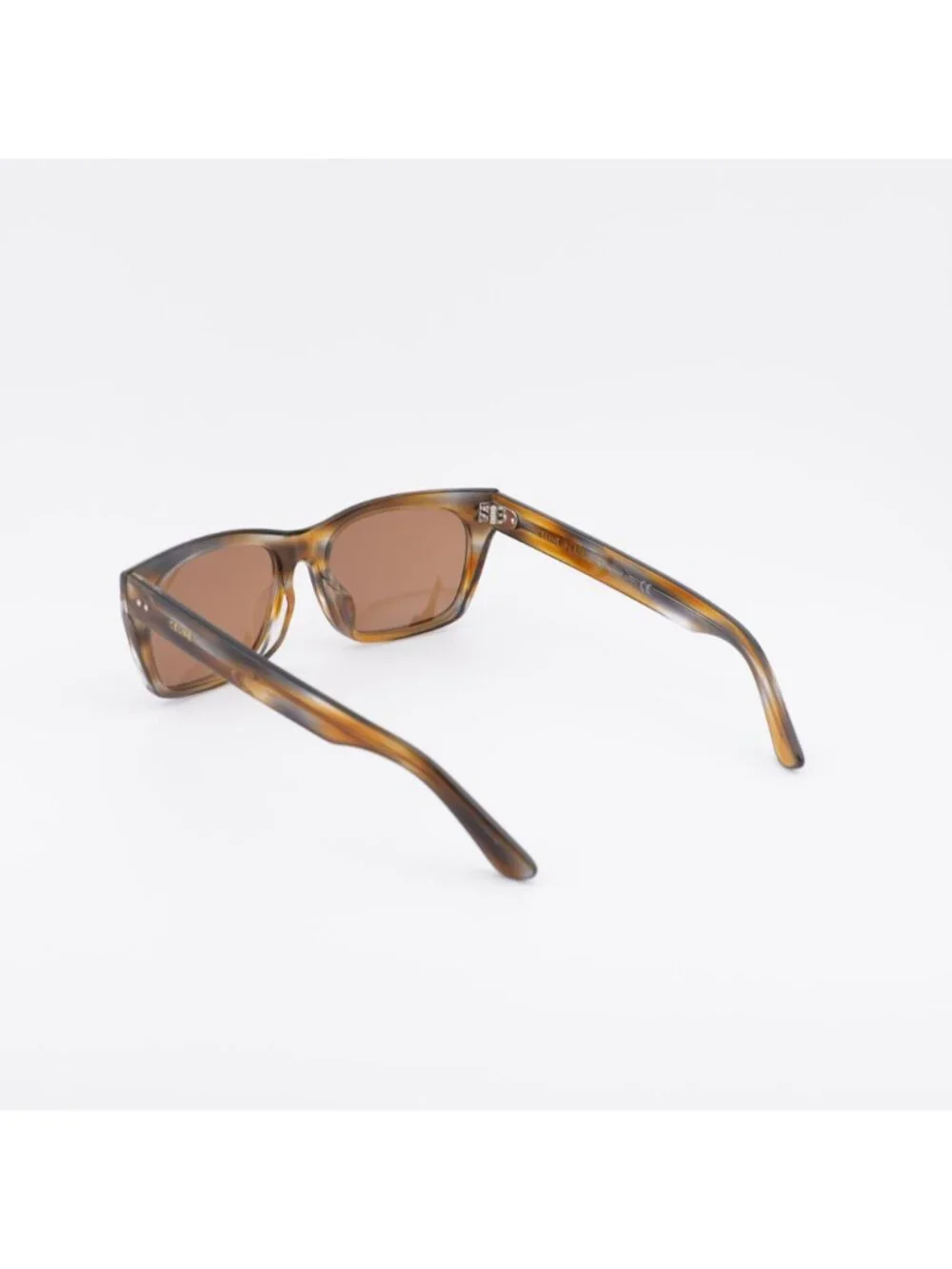 Celine CL40060F 55J Sunglasses Havana Square Frame, Roviex Lenses
